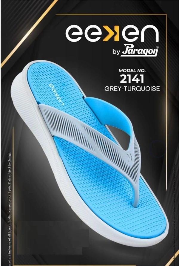 PARAGON 2141 G GREY-TURQUOISE - 359, '6-10, GREY-TURQUOISE