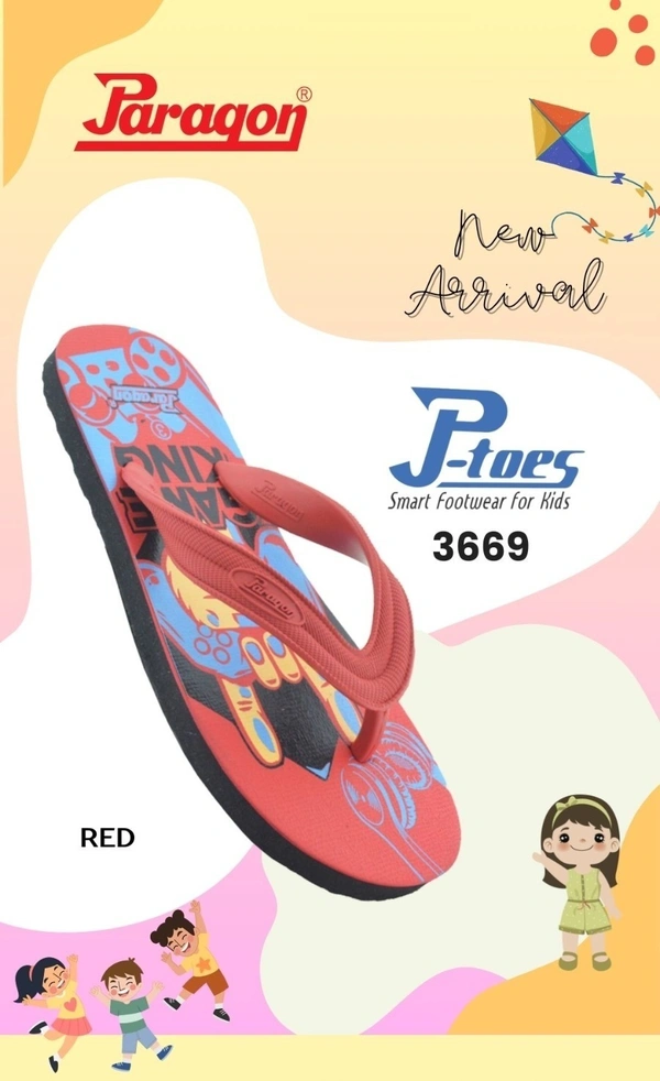 PARAGON 3669 C RED - 119, '4-5, RED