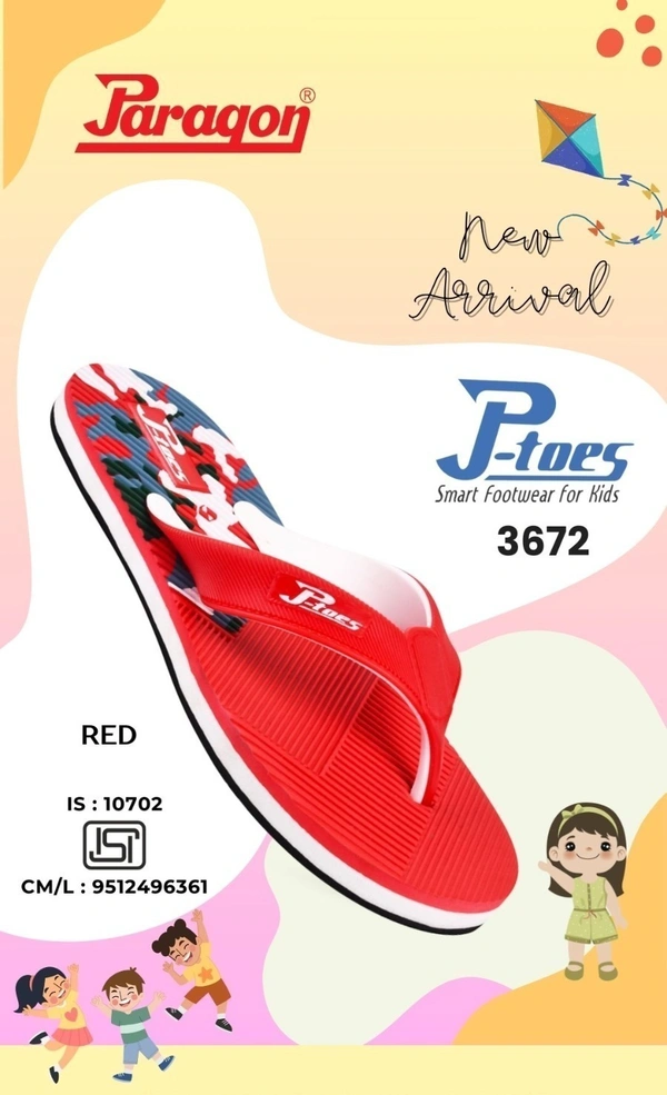 PARAGON 3672 L RED - 169, '1-3, RED
