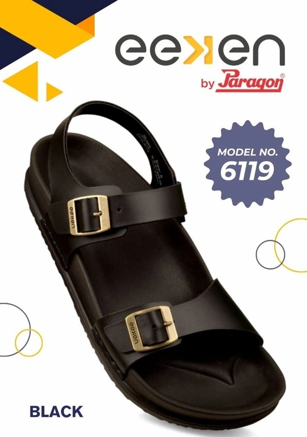 PARAGON 6119 L BLACK - 649, '5-8, BLACK