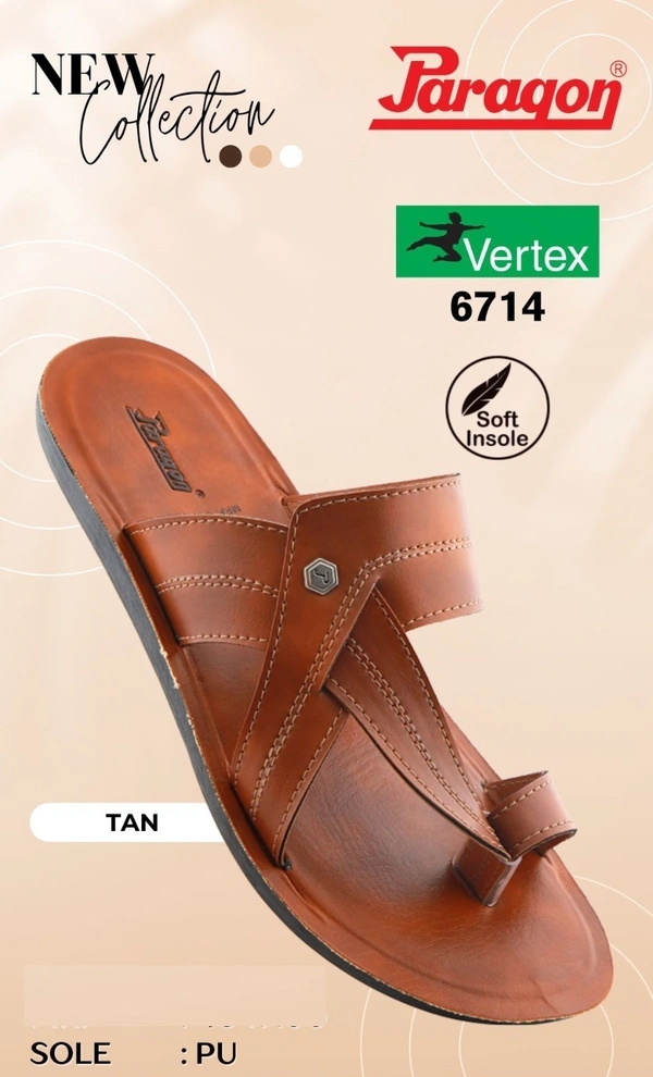 PARAGON 6714 G TAN - 349, '7-10, TAN