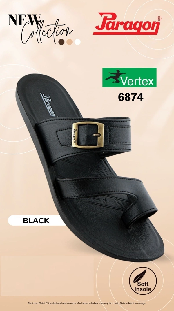 PARAGON 6874 G BLACK - 349, '7-10, BLACK