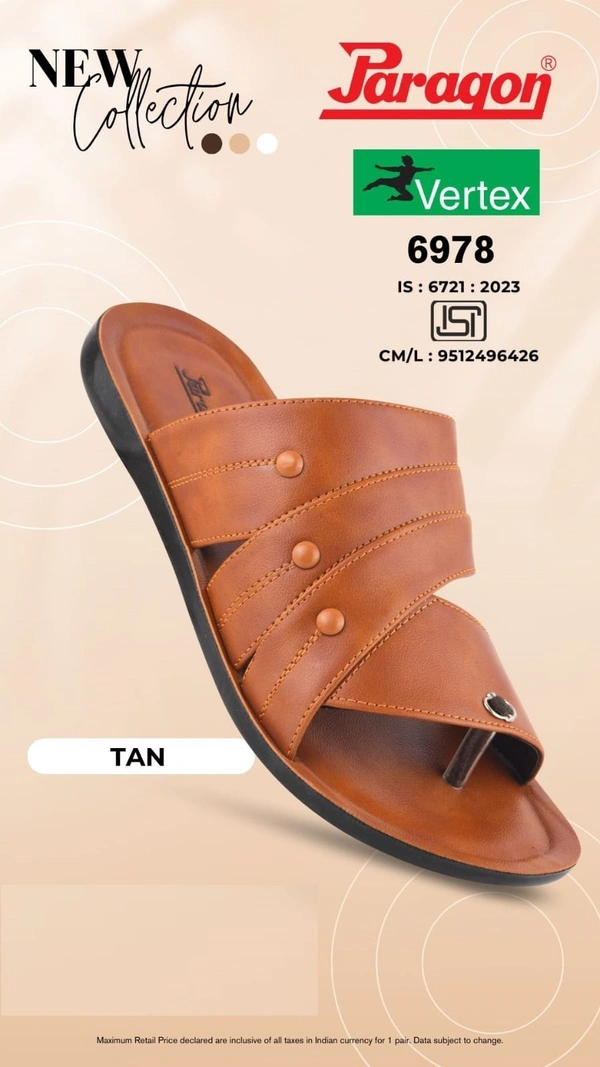 PARAGON 6978 G TAN - 369, '7-10, TAN