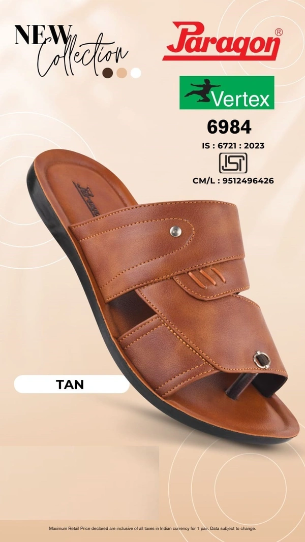 PARAGON 6984 G TAN - 369, '7-10, TAN