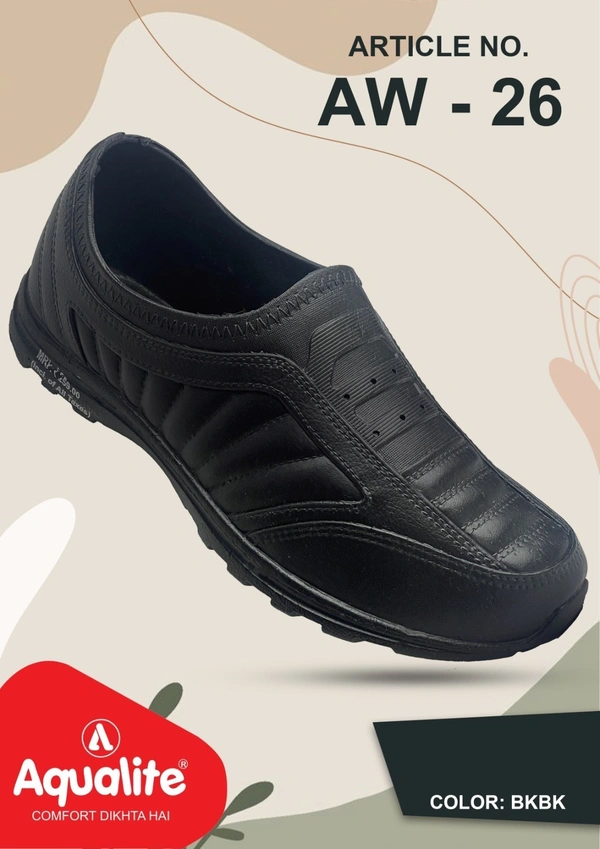 AQUALITE AW 26 L BLACK - '5-8, BLACK