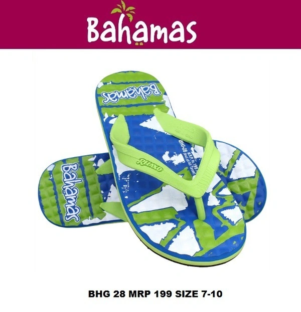 BAHAMAS BHG-28 G GREEN&BLUE - 199, 6-10, GREEN&BLUE