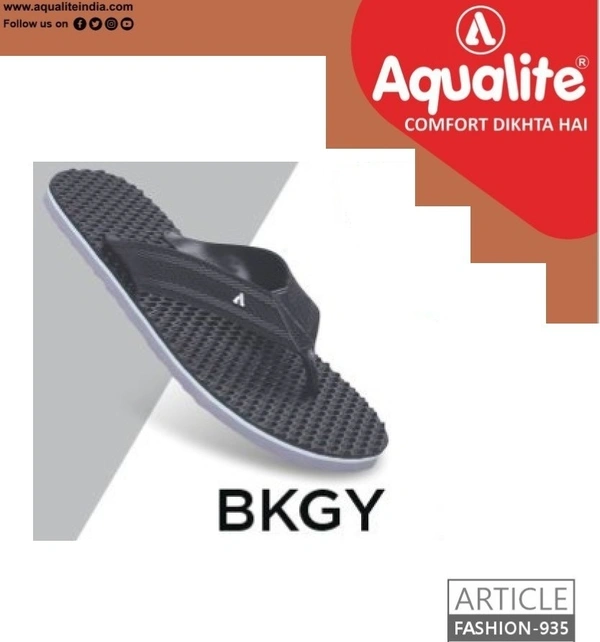 AQUALITE FASHION-935 G BKGY - 199.5, '6-9, BKGY
