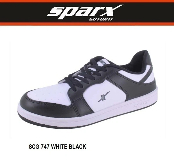 SPARX SCG 747 G WHITE BLACK - 949, '7-10, WHITE BLACK
