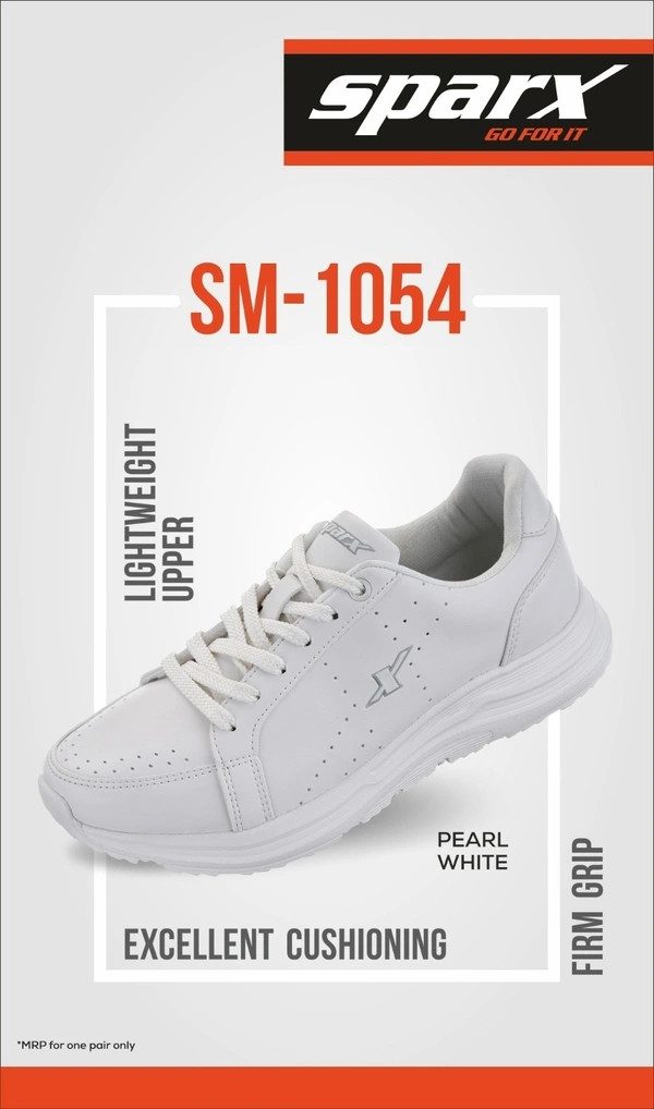 SPARX SM-1054 PEARL WHITE - '6-10, PEARL WHITE