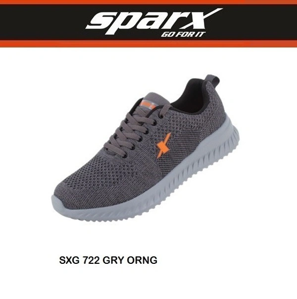 SPARX SXG 722 G GREY ORANGE - '7-10, GREY ORANGE, 1399