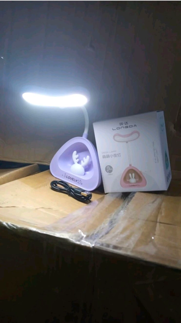 ALL DECORATIVE LIGHTS|| DROP DOWN MENUS|| - Cute Lovely LED Desk Light, LED Lamps Button Control (1 Pc)