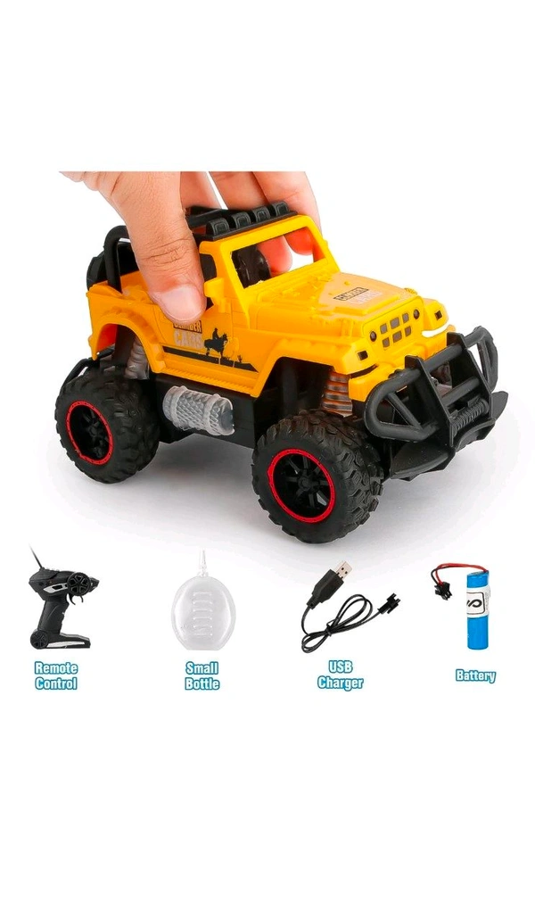 Ashwani Gallery Exclusive Mist Spray Race Car Toy Off Road Speed Car With Smoke (Water Sprayer Mist With Light) High Strength Climbing Power & Smoke Effect (Color May Vary / Battery Not Included), Kids - CAR