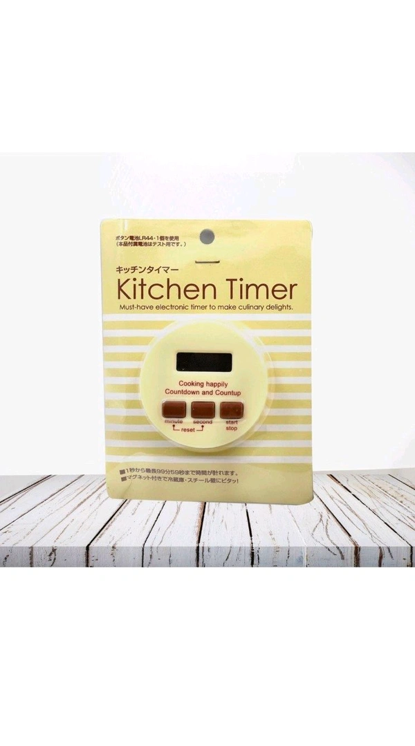 DIGITAL KITCHEN TIMER WITH ALARM | STOPWATCH TIMER FOR KITCHEN | KITCHEN TIMER WITH MAGNETIC STAND |TIMER CLOCK FOR STUDY