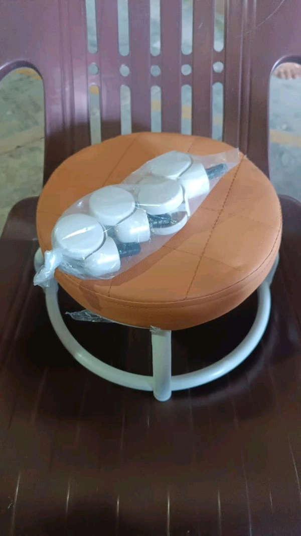 Roller Seat Stool Low Height Rolling Stool Multifunctional Small Household Movable Mini Stool Pulley Wheel Stool for Garage Home Library (1 Pc)