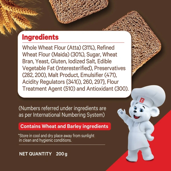 Modern Brown Bread (No trans Fat )