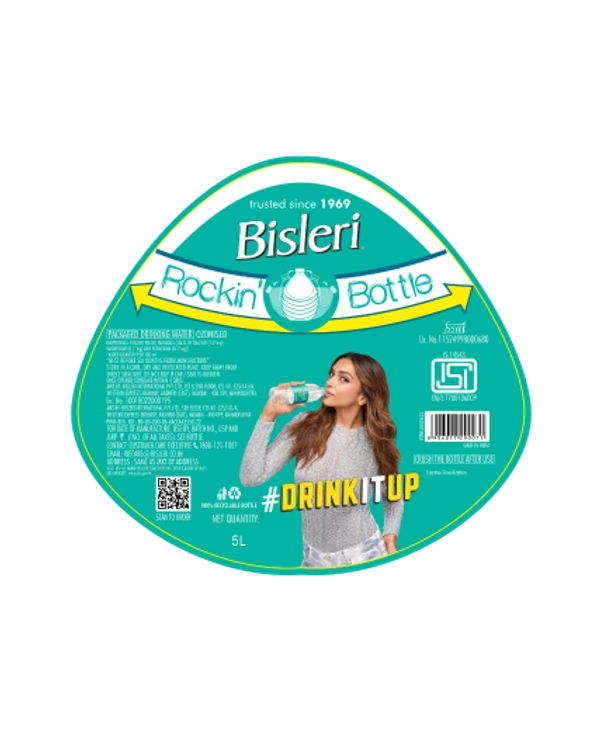 Bisleri Packaged Drinking Water 5L