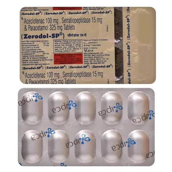 Zerodol SP Tablet 10s