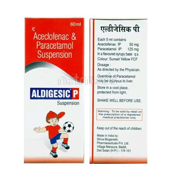 Aldigesic P Syrup 60ml
