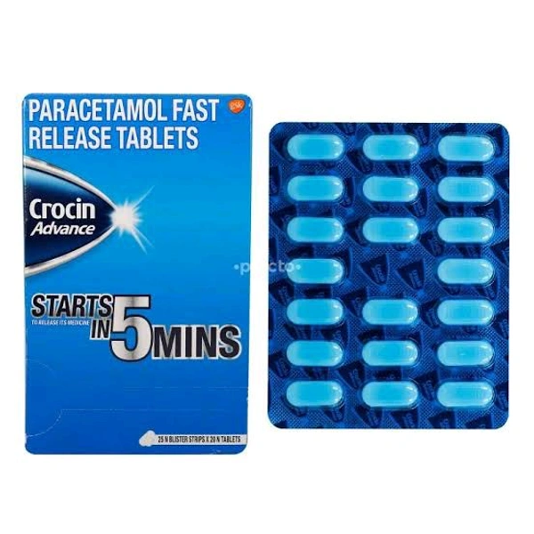 Crocin Tablet 20s