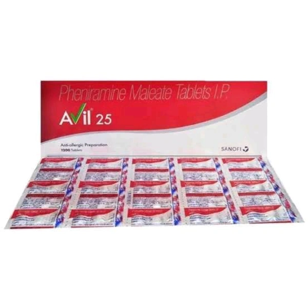 Avil 25mg Tablet 15s