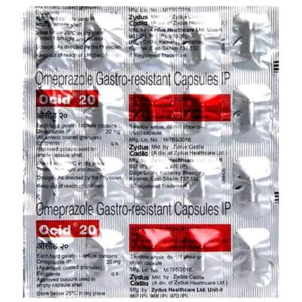 Ocid 20 Capsule 20s