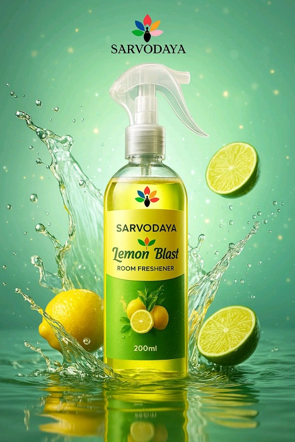 Sarvodaya Perfumes Lemon Blast -200ml - Above 500 Pcs