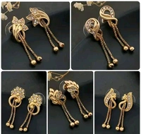 1gram Gold Earrings  - Gold