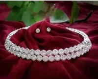 Stone Jwellary Set - White, Adjustable