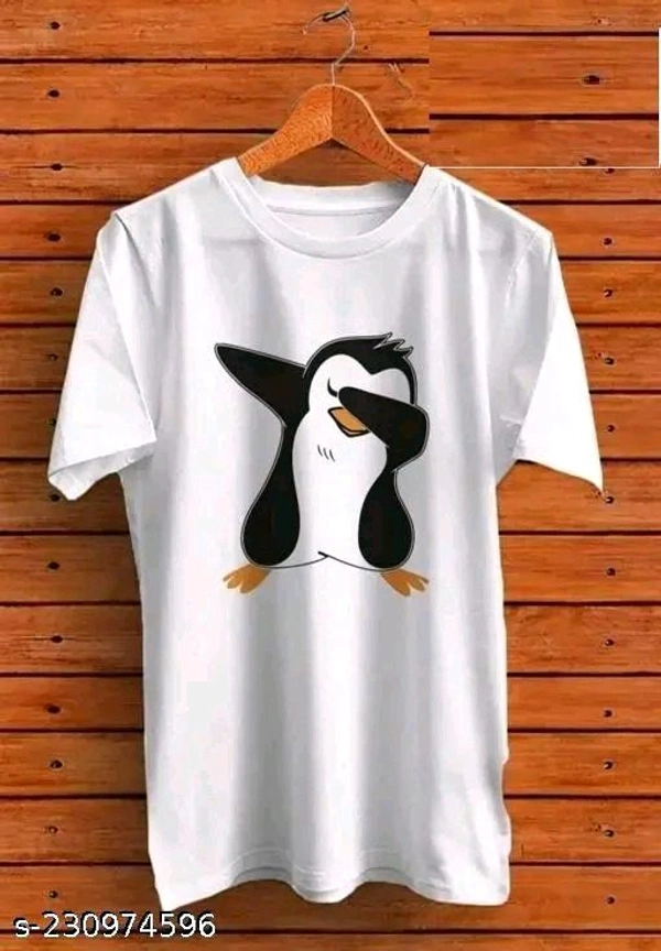 Half Tshirt For Men Cotton - Silver Chalice, Large Size