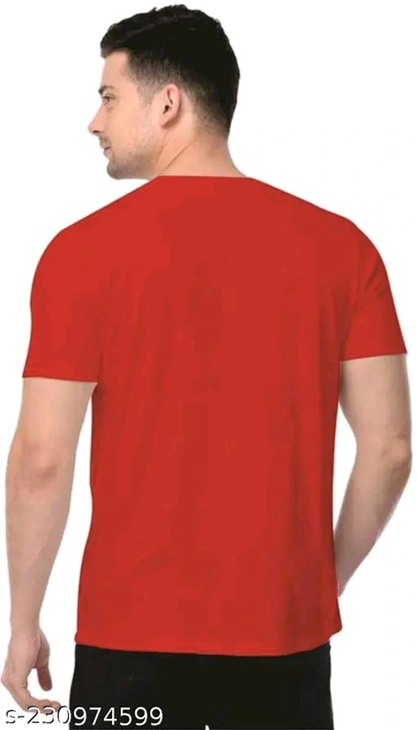Half Tshirt For Men Cotton - Silver Chalice, Large Size