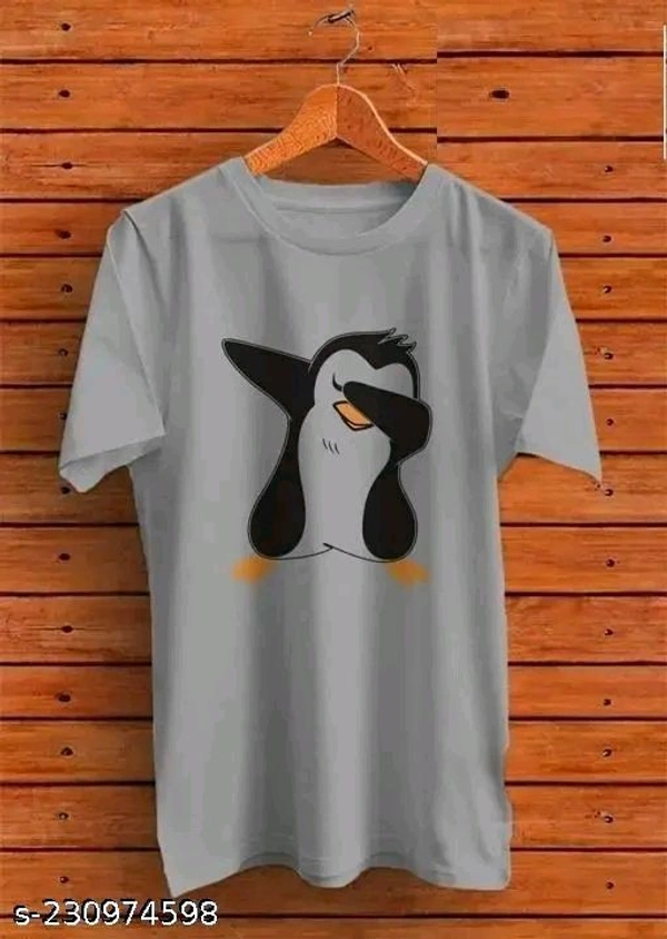 Half Tshirt For Men Cotton - Red