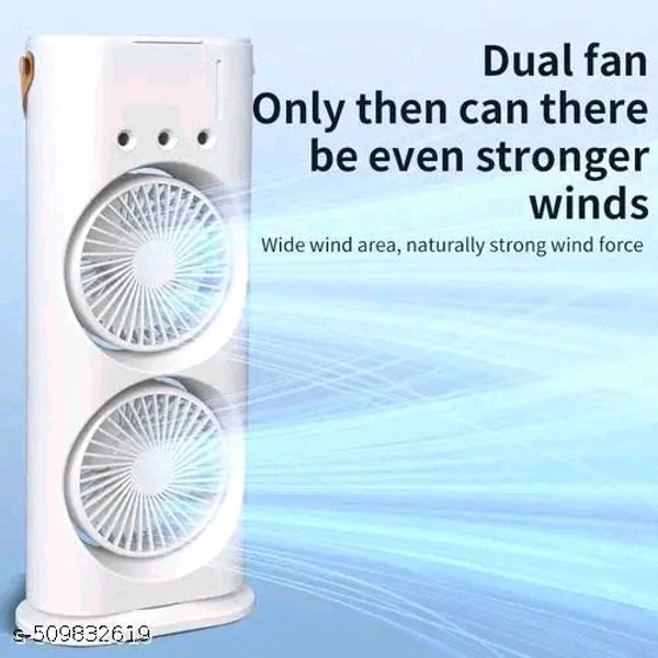 Mini Ac Cooler Fan - White