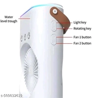 Mini Ac Cooler Fan - White
