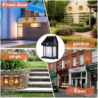 :*Wall Lights* solar
Material: Plastic