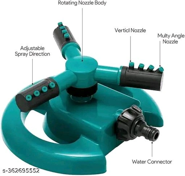 Catalog Name:*Modern Garden Sprayer*
Material: Plastic
Type: Hose End Sprayer
Product Breadth: 17.5 Cm
Product Height: 17.5 Cm
Product Length: 6.5 Cm
Net Quantity (N): Pack Of 1
