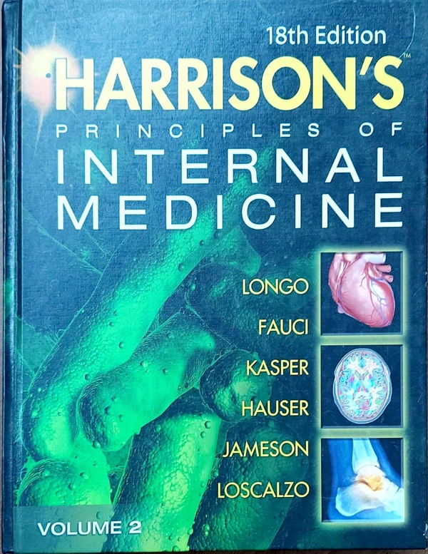 Harrison's Principles Of Internal Medicine.18th edition Vol 1 and Vol 2