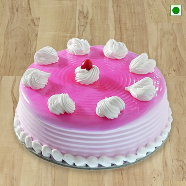 STRAWBERRY DELIGHT CAKE - 500 GM