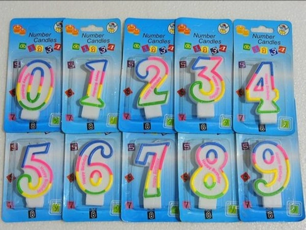 YEAR CANDLE - MIX