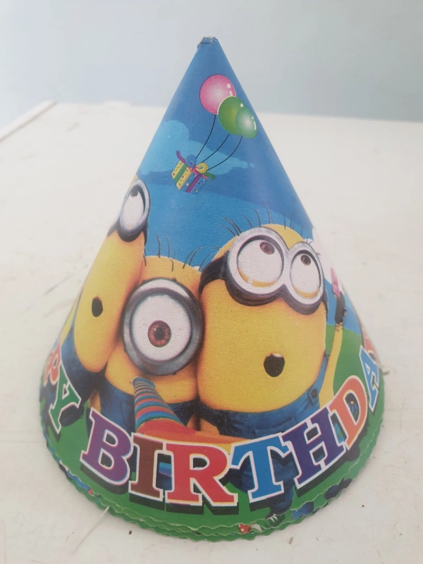 BIRTHDAY CAPS - MIX, MEDIUM