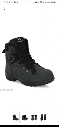BLACK And ,Brown Genuine Leather Steel Toe Safety Shoes IND 6.7.8.9.10  - Black, IND 9