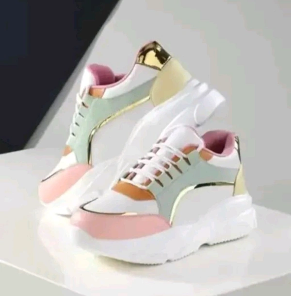 Golden Shoes For Girl's  - Ind 4