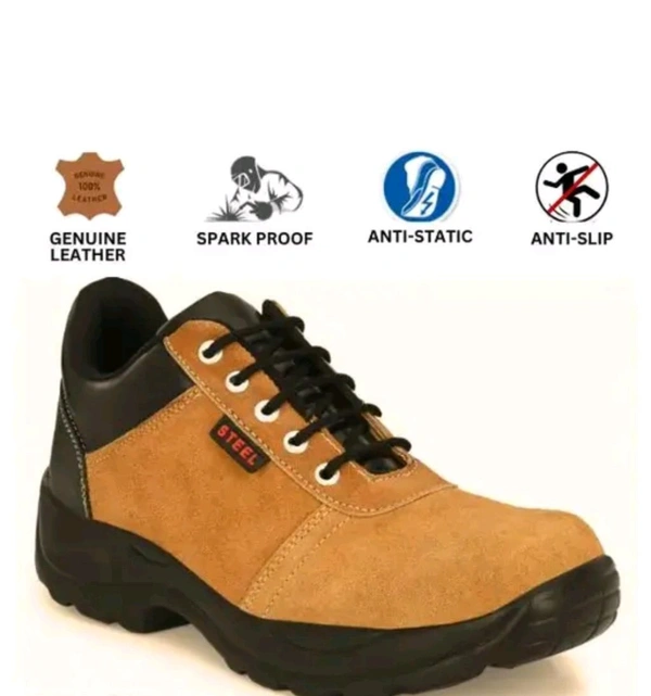 Allsafe Industrial Safet Shoes Lightweight/comfortably/steel Toe  - Bourbon, Ind 7