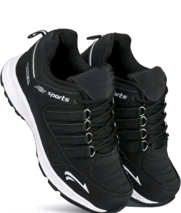 RRide Latest Running Walking Gym Shoes For Mens And Boye ( 4 Color Available Black,White,Grey,Blue ) - Gray, Ind 9