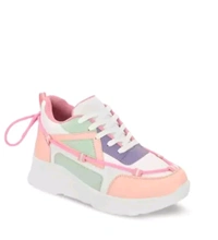 Attractive Gorgeous Kid's Pink Shoes Casual Sneakers Shoes - Pink, Ind 4