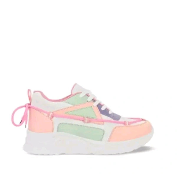 Attractive Gorgeous Kid's Pink Shoes Casual Sneakers Shoes - Pink, Ind 8