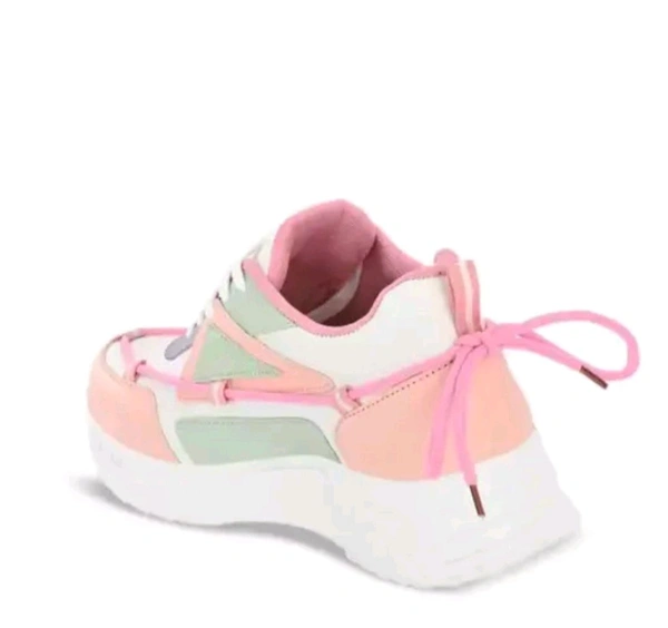 Attractive Gorgeous Kid's Pink Shoes Casual Sneakers Shoes - Pink, Ind 8
