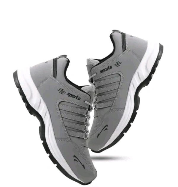 Sports shoes running Shoes working shoes  outdoor shoes casual shoes for mens  - Gray, Ind 6
