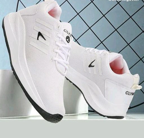 CLYM  Jimmy mesh upper with Eva sole - White, Ind 8