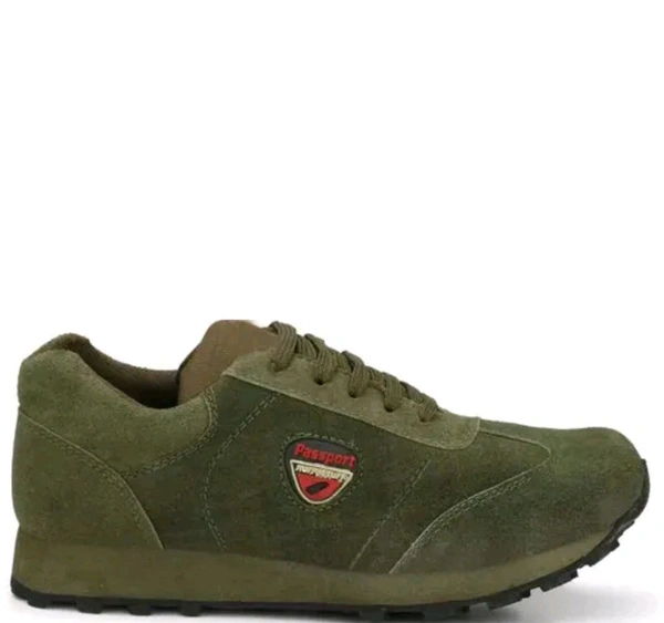 Men casual shoes for green lether shoes men's daily wear shoes for men - Gray, Ind 7