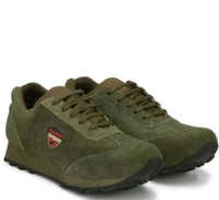Men casual shoes for green lether shoes men's daily wear shoes for men - Gray, Ind 10